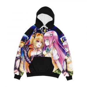 Lala And Yami Men's All-Over-Print Hoodie