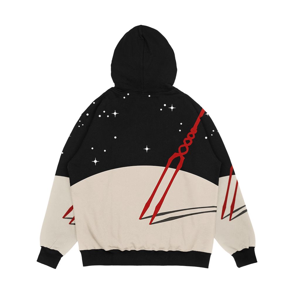Lance Of Longinus No Logo Men's All-Over-Print Hoodie - Image 2