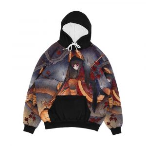 Lantern Light Kitsune Yokai Teakitsune Men's All-Over-Print Hoodie