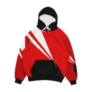 Laser Crow Men's All-Over-Print Hoodie