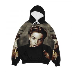 Lauren B Men's All-Over-Print Hoodie