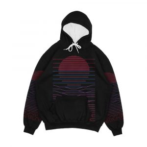 Leave The City For The Sea Men's All-Over-Print Hoodie