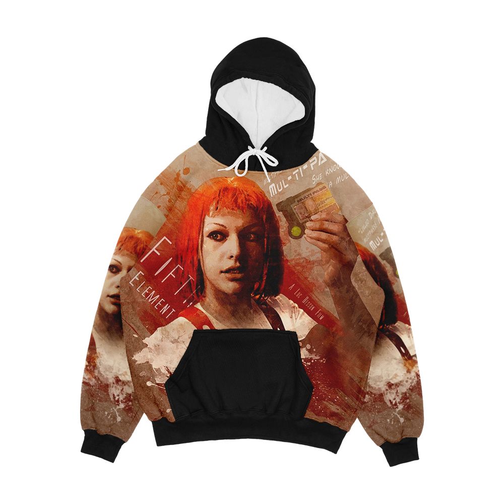 Leeloo Dallas Multipass Men's All-Over-Print Hoodie