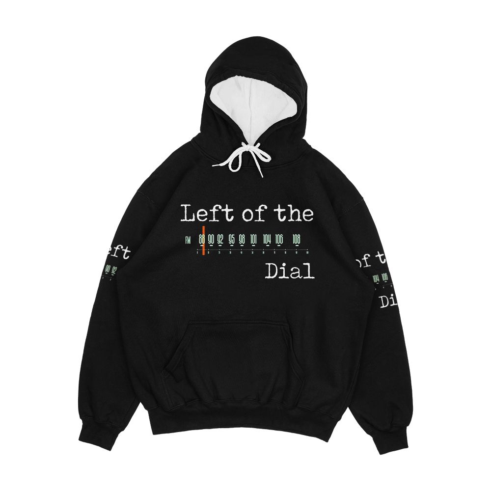 Left Of The Dial Men's All-Over-Print Hoodie