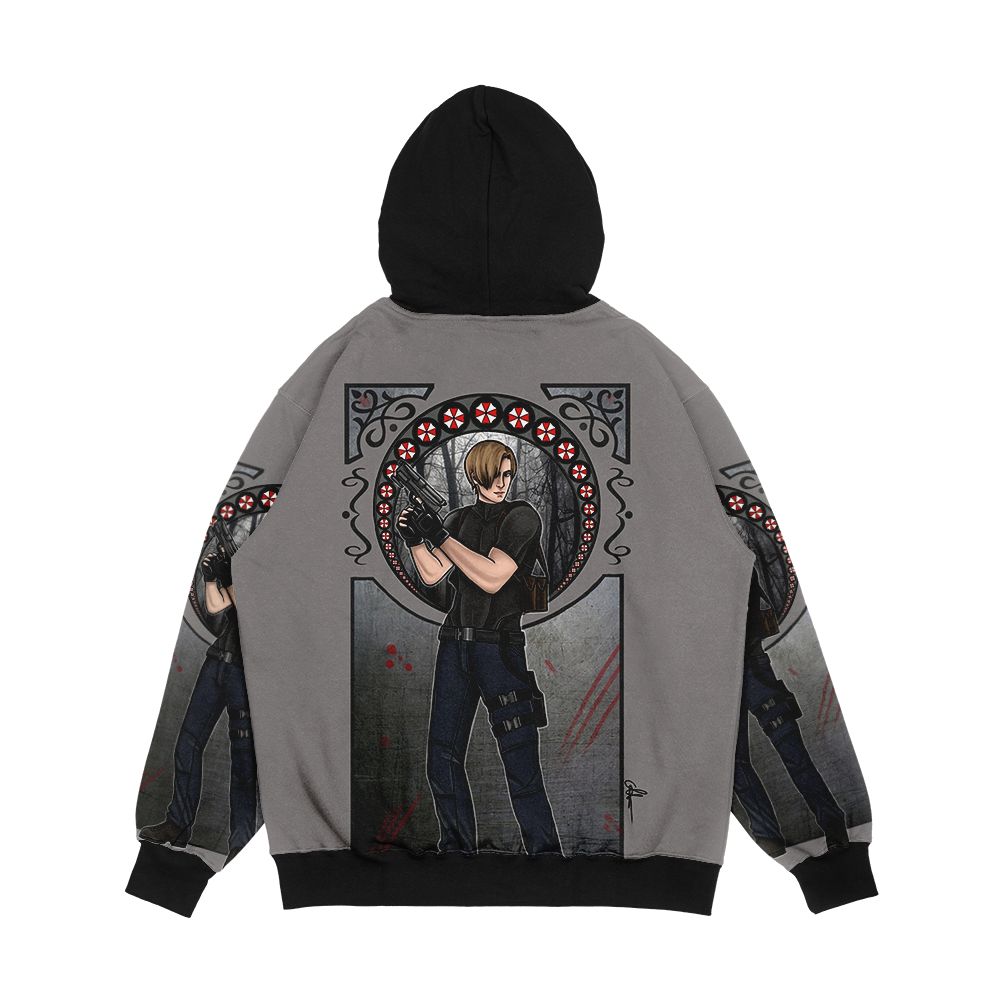 Leon s Kennedy Men's All-Over-Print Hoodie - Image 2