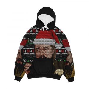 Leonardo Dicaprio Django Laughing Ugly Christmas Sweater Funny Tee Tshirt Christmas Men's All-Over-Print Hoodie