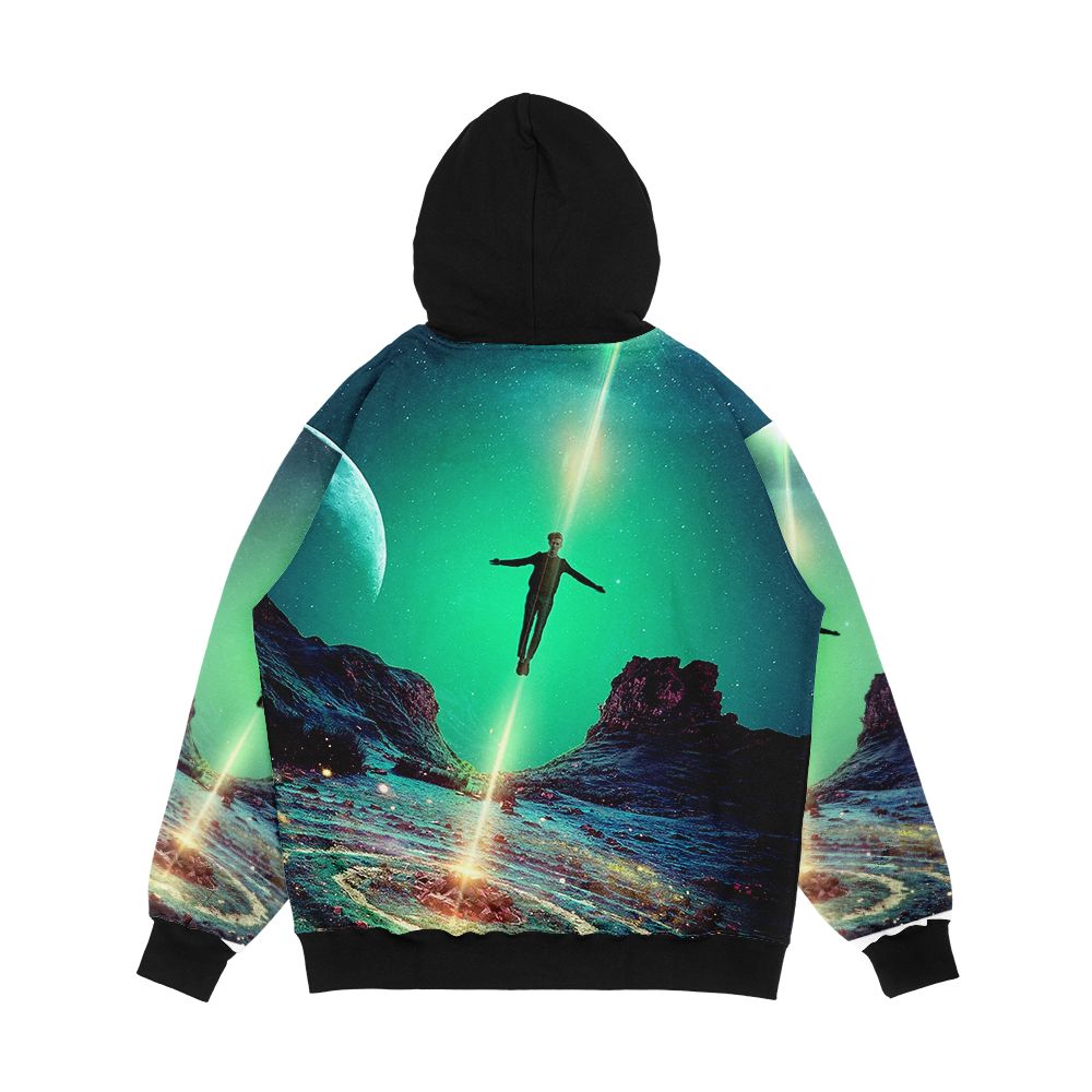 Let Me Free Men's All-Over-Print Hoodie - Image 2
