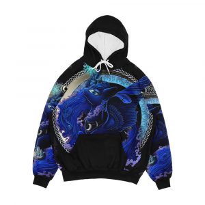 Let The Moon Shine Men's All-Over-Print Hoodie