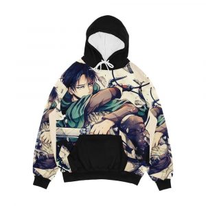 Levi Men's All-Over-Print Hoodie