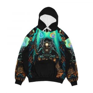 Leviathan Diver Men's All-Over-Print Hoodie