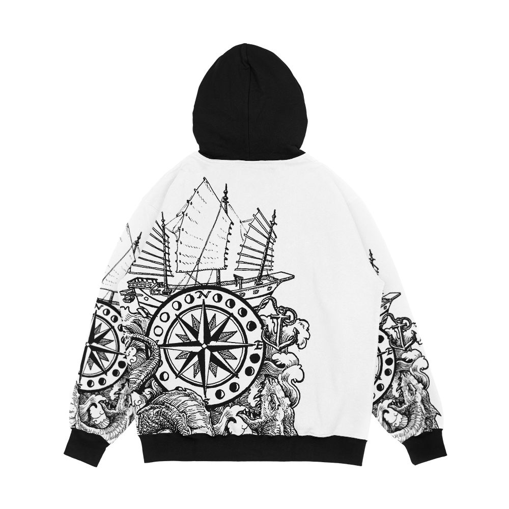 Leviathan Men's All-Over-Print Hoodie - Image 2