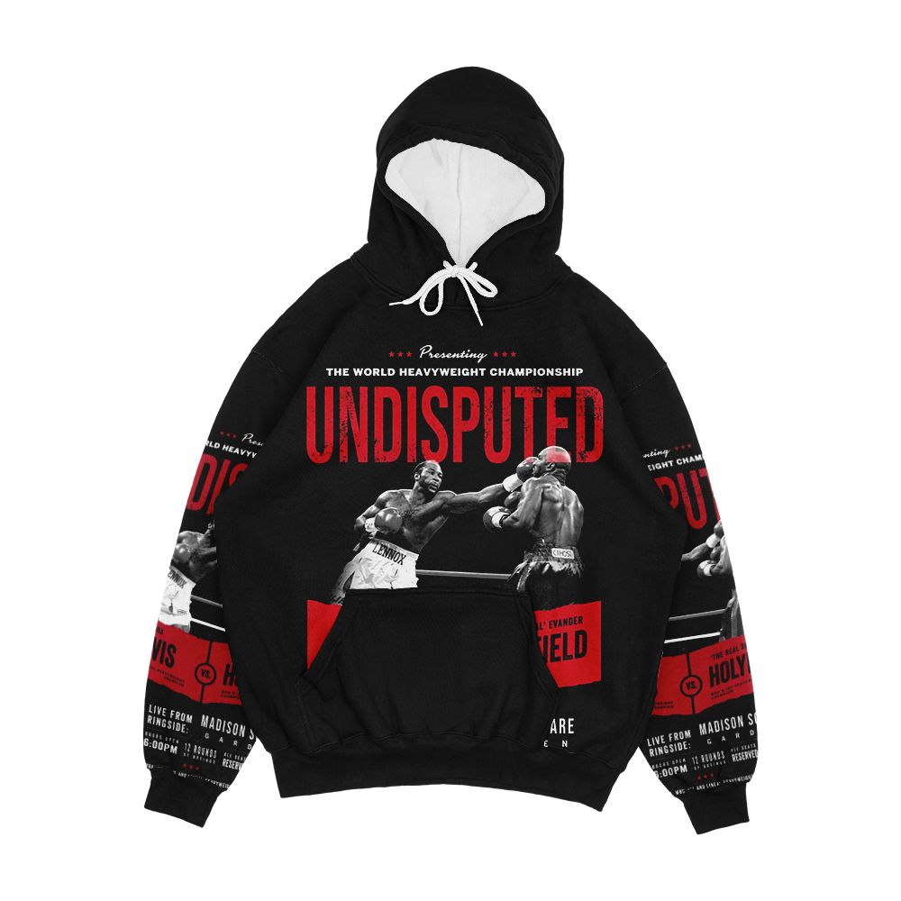 Lewis Vs Holyfield Undisputed Boxing Men's All-Over-Print Hoodie