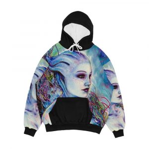 Liara Men's All-Over-Print Hoodie
