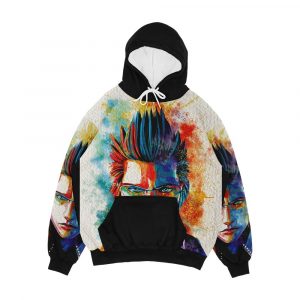 Libra Elementia Men's All-Over-Print Hoodie