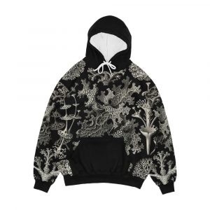 Lichenes Ernst Haeckel Men's All-Over-Print Hoodie