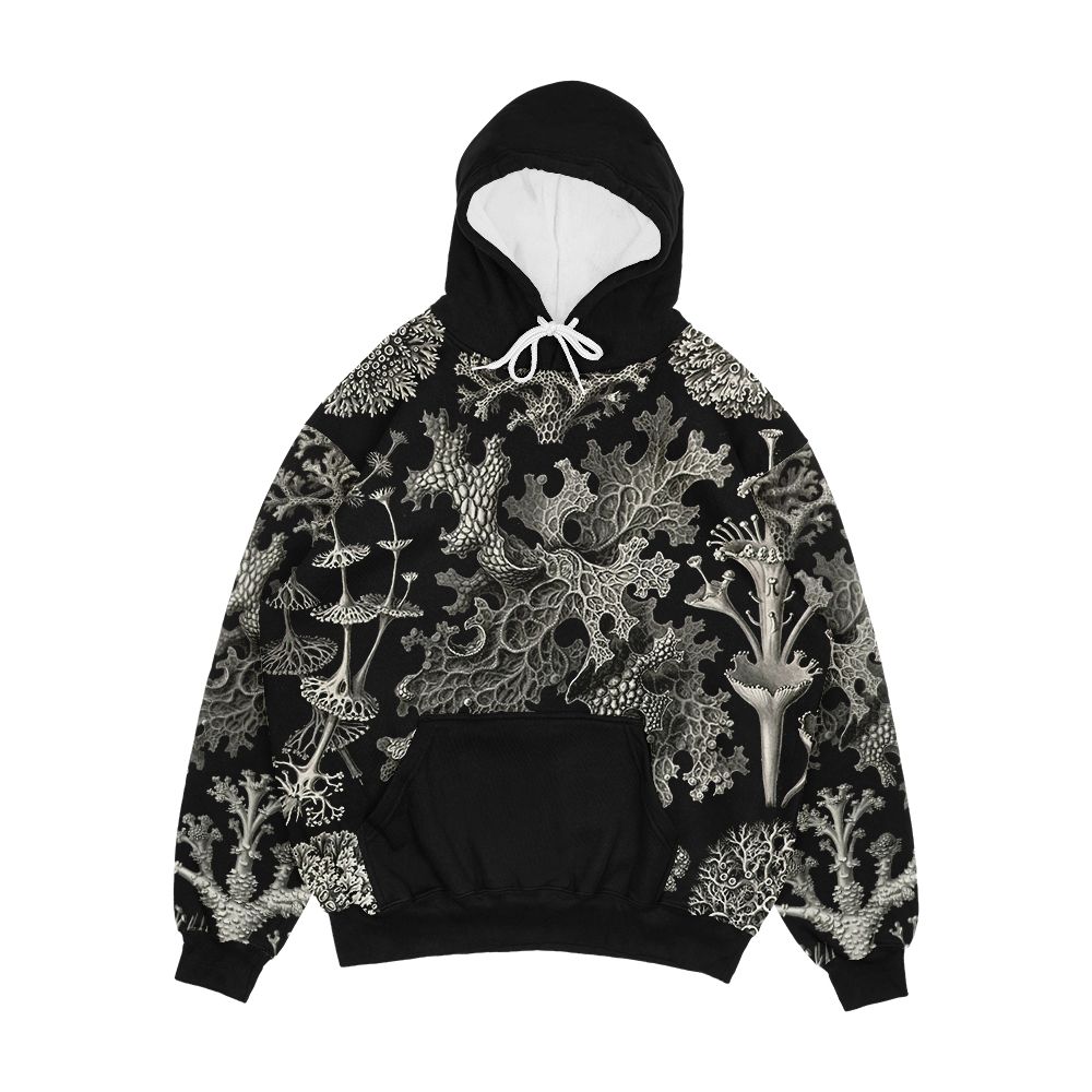 Lichenes Ernst Haeckel Men's All-Over-Print Hoodie