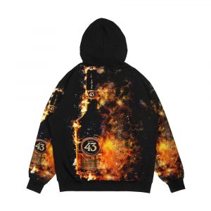 Alternative view of Licor 43 On Fire Quarante I Tre Men's All-Over-Print Hoodie