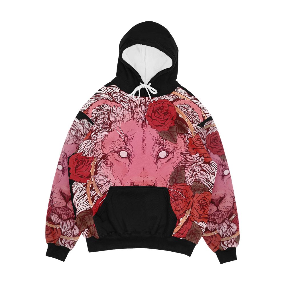 Lion Of Roses Men's All-Over-Print Hoodie