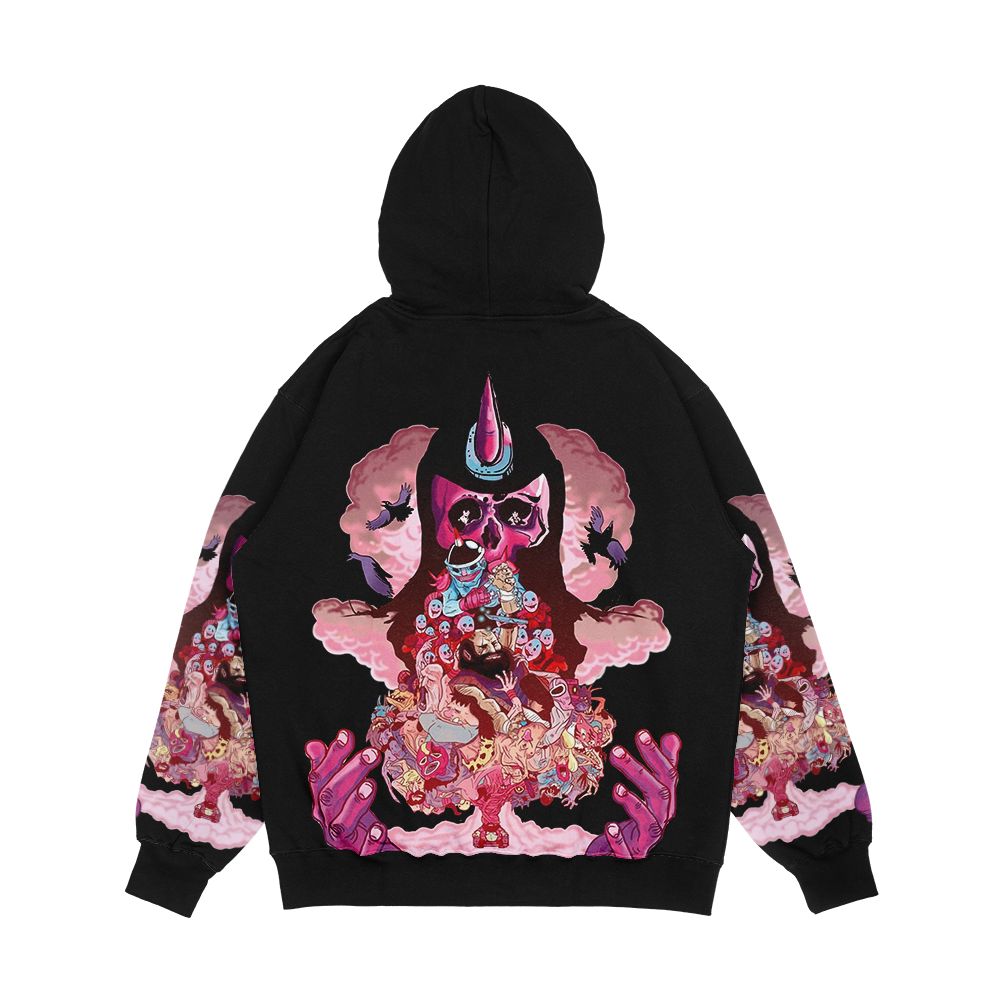 Lisa The Painful Men's All-Over-Print Hoodie - Image 2