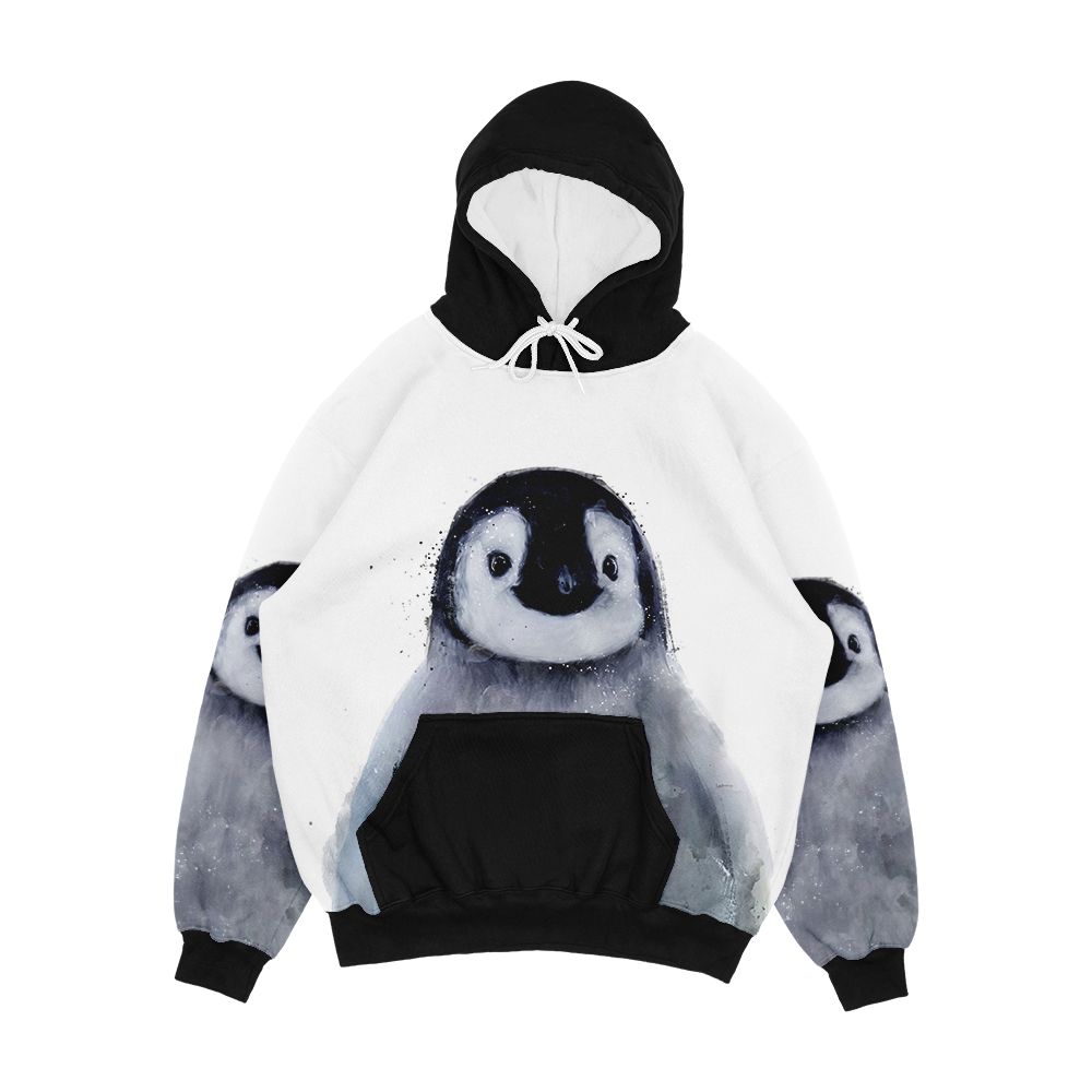 Little Penguin Men's All-Over-Print Hoodie