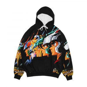 Los Caballeros Del Zodiaco Men's All-Over-Print Hoodie
