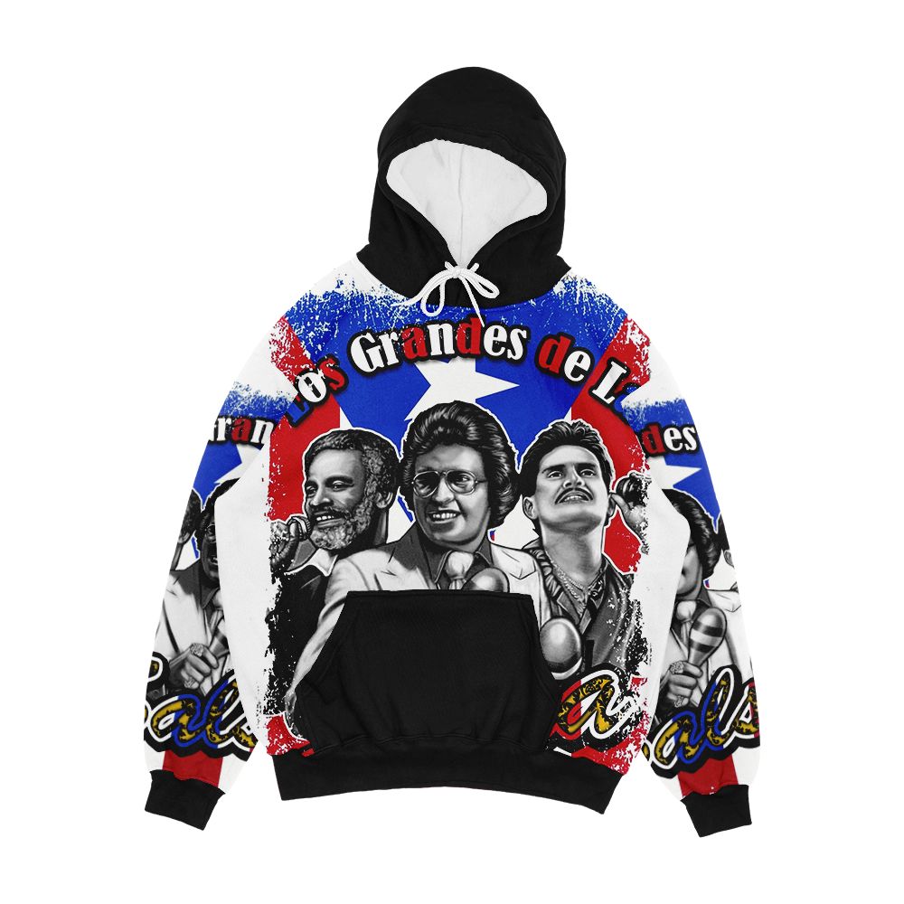 Los Grandes De La Salsa Men's All-Over-Print Hoodie