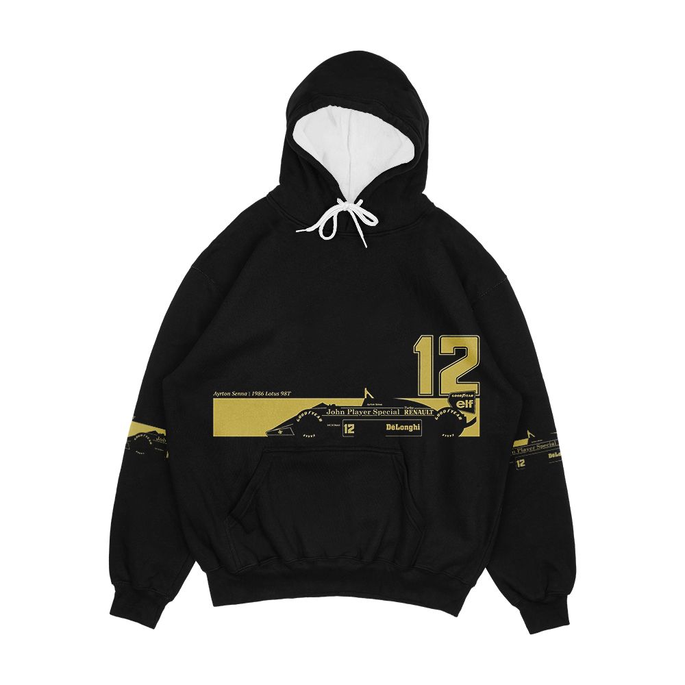 Lotus 98T Men's All-Over-Print Hoodie