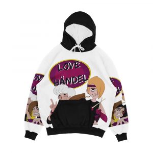Love H %A4Ndel Men's All-Over-Print Hoodie