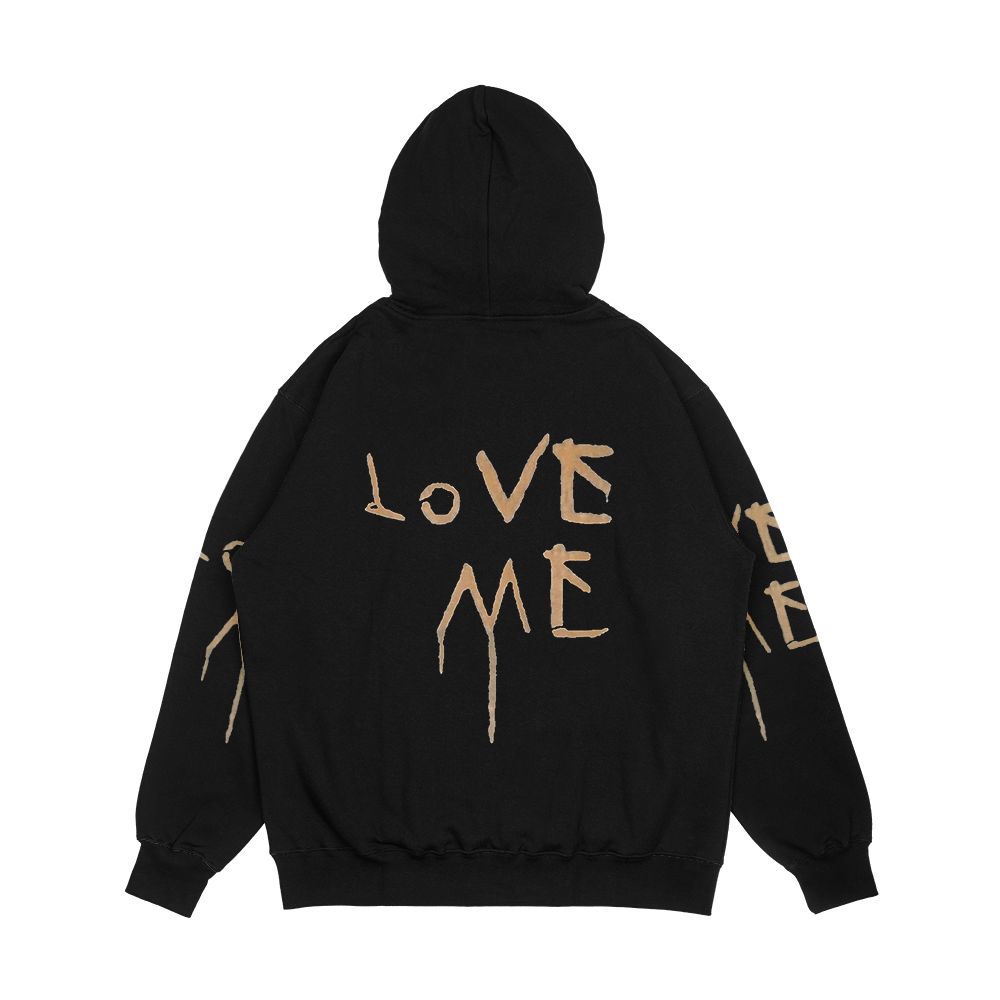 Love Me Men's All-Over-Print Hoodie - Image 2