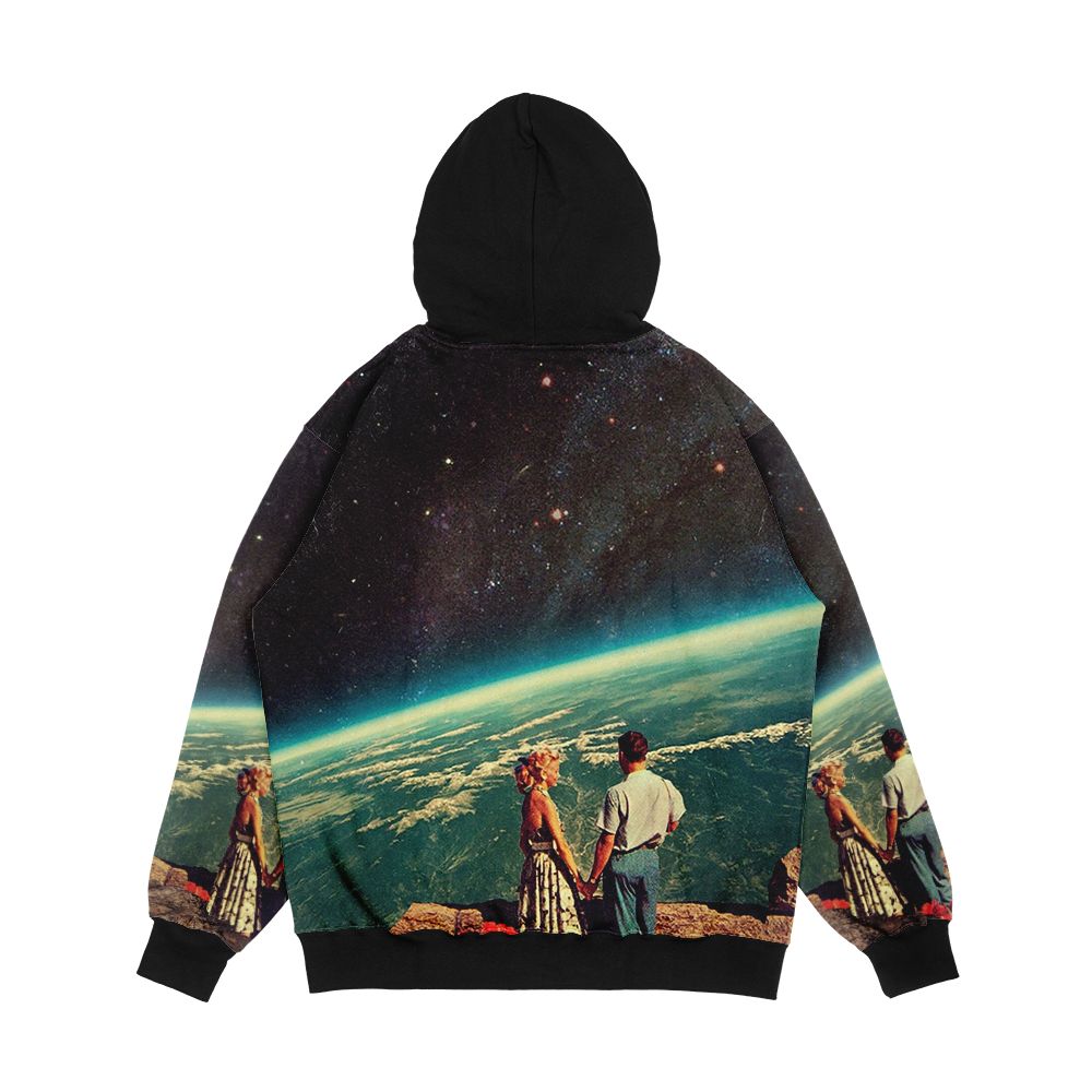Love Men's All-Over-Print Hoodie - Image 2