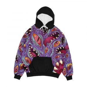Lovecraftian Pattern Men's All-Over-Print Hoodie