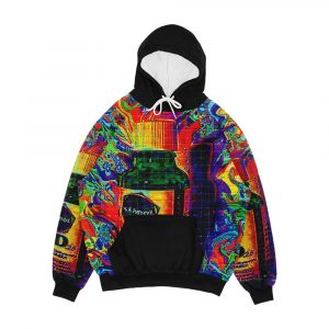 Lsd 25 Sandoz Vial Blotter Art Men's All-Over-Print Hoodie