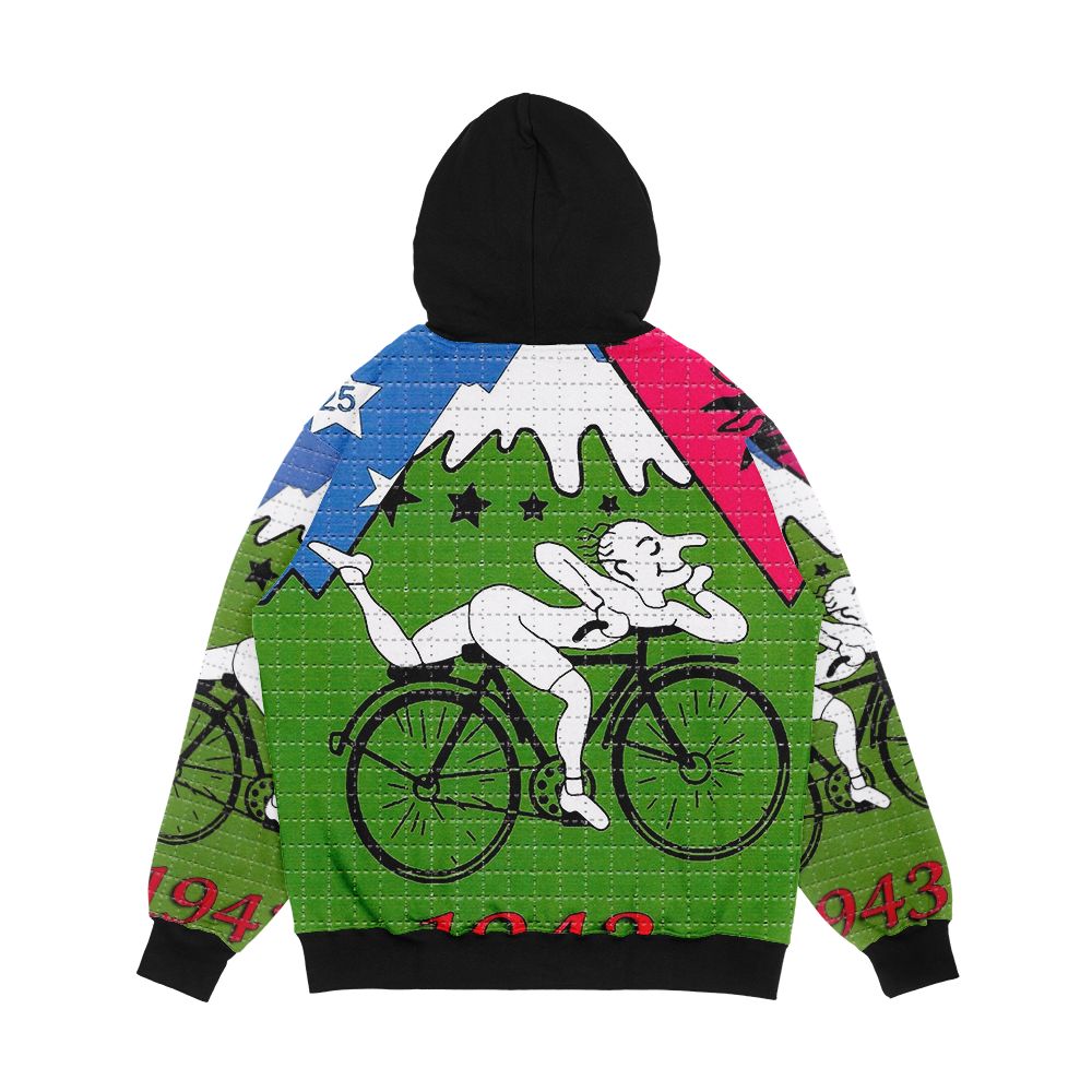 Lsd Albert Hofmann Bicycle Day Men's All-Over-Print Hoodie - Image 2
