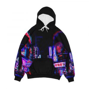 Lsd Nights Men's All-Over-Print Hoodie
