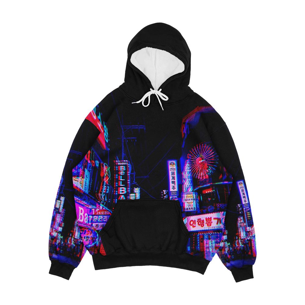 Lsd Nights Men's All-Over-Print Hoodie
