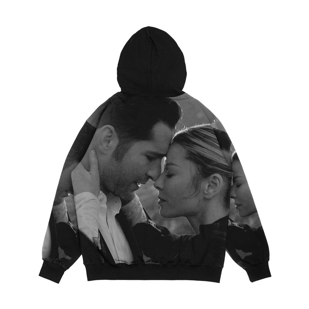 Lucifer And Chloe Men's All-Over-Print Hoodie - Image 2