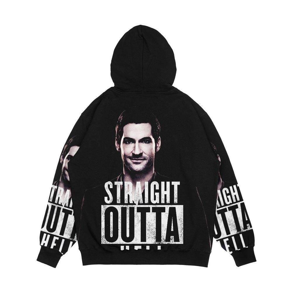 Lucifer Men's All-Over-Print Hoodie - Image 2