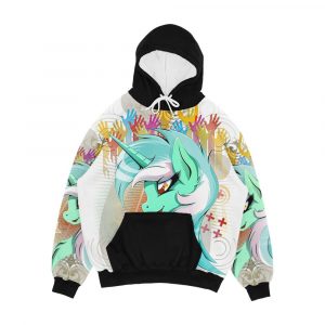 Lyra Heartstrings Card Edition Men's All-Over-Print Hoodie