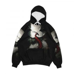 M At Tarvaa Art By Elian Black Mor Men's All-Over-Print Hoodie