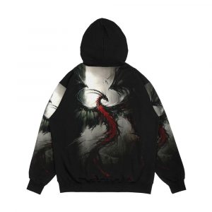 Alternative view of M At Tarvaa Art By Elian Black Mor Men's All-Over-Print Hoodie