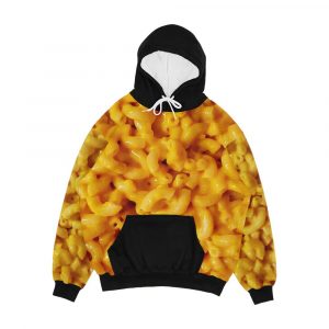 Mac N Cheesey Men's All-Over-Print Hoodie