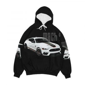 Mach 1 Mustang Gt 5 0L V8 Men's All-Over-Print Hoodie