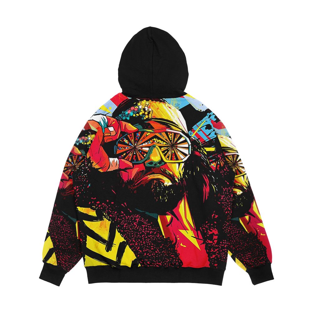Machoman Men's All-Over-Print Hoodie - Image 2
