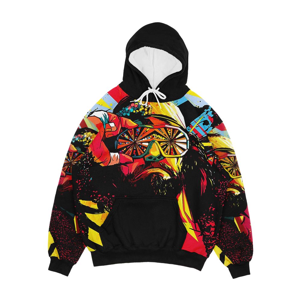 Machoman Men's All-Over-Print Hoodie