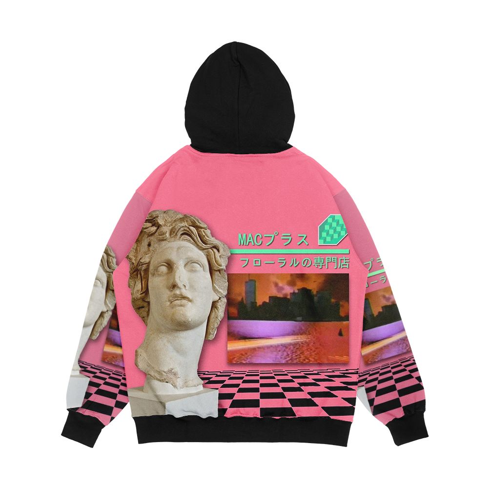 Macintosh Plus 420 Men's All-Over-Print Hoodie - Image 2