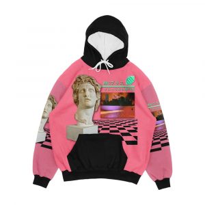 Macintosh Plus Floral Shoppe Men's All-Over-Print Hoodie