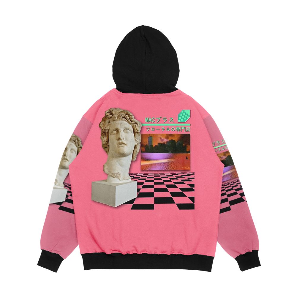Macintosh Plus Floral Shoppe Men's All-Over-Print Hoodie - Image 2