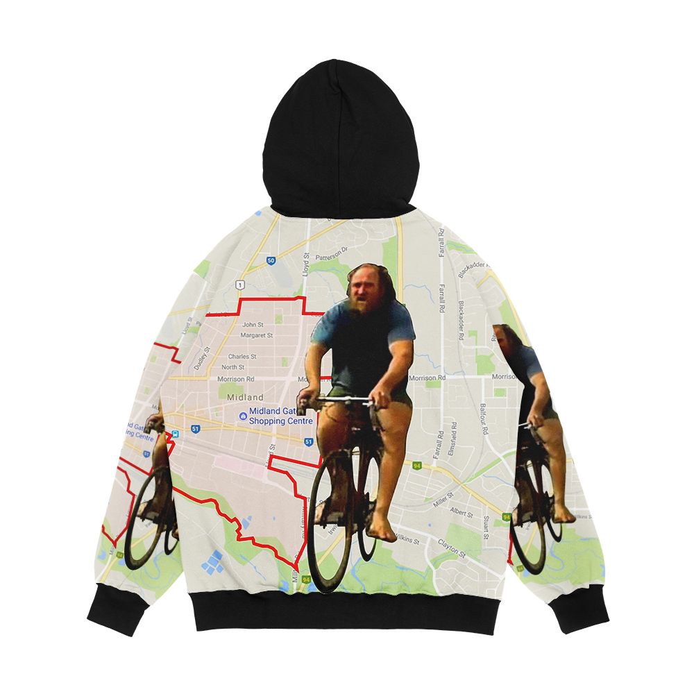 Mad Dog Men's All-Over-Print Hoodie - Image 2