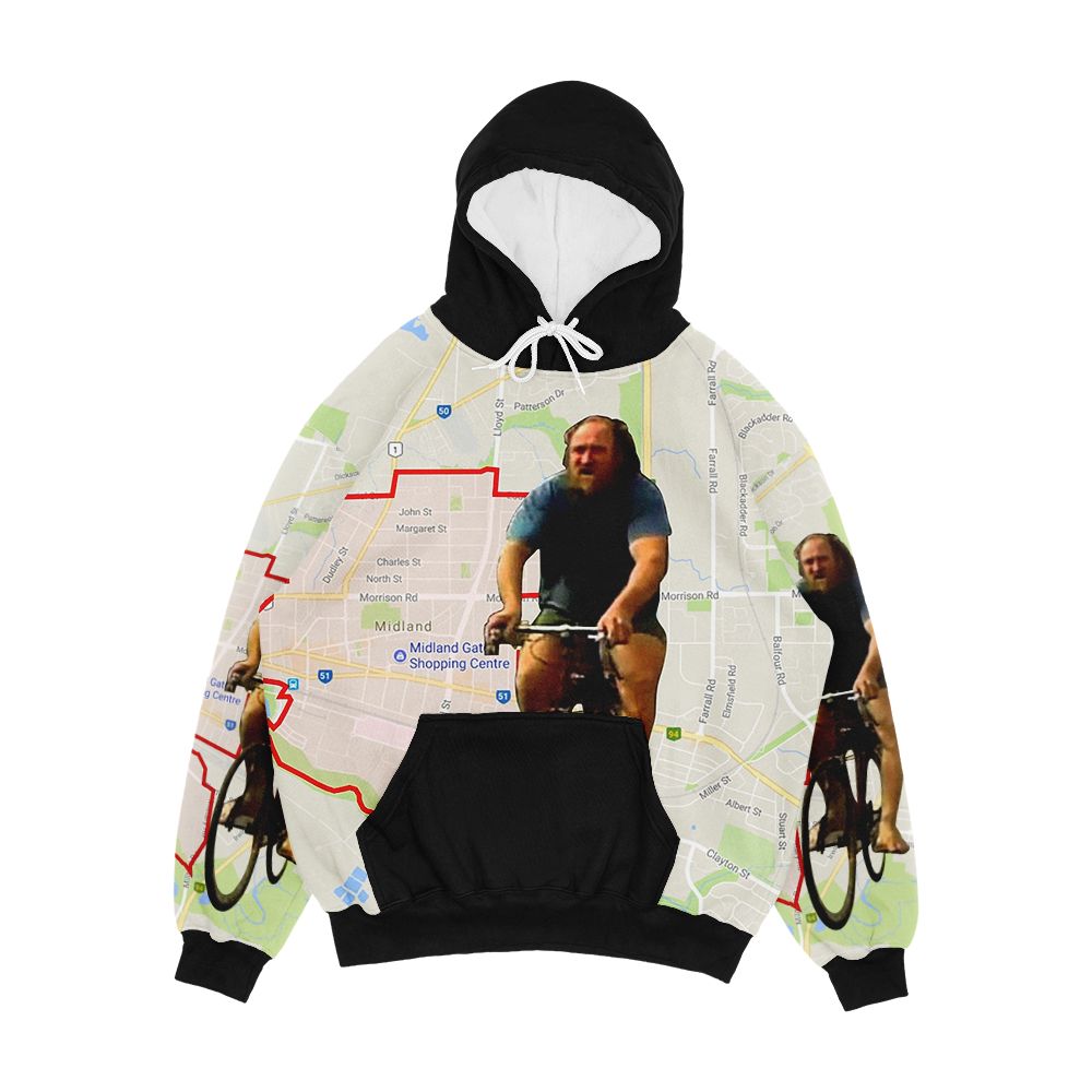 Mad Dog Men's All-Over-Print Hoodie