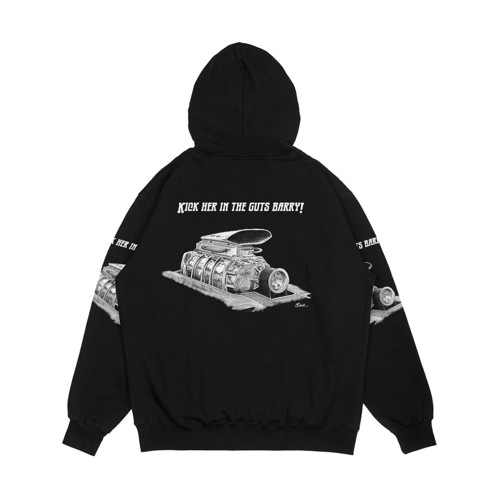 Mad Max Supercharger Men's All-Over-Print Hoodie - Image 2